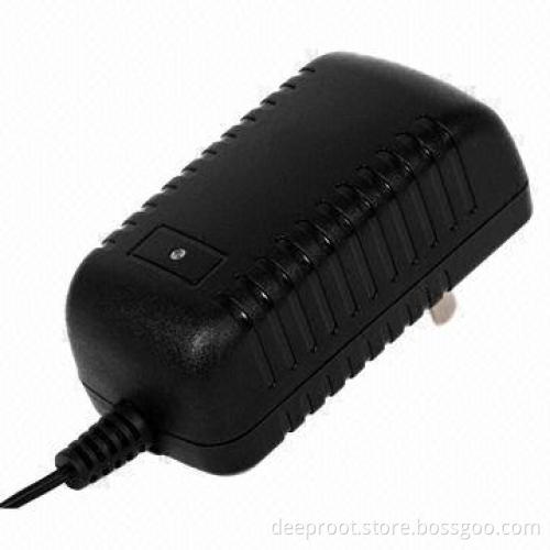 UL-certified Switching AC/DC Adapter for CCTV Camera with 24W Max Output Power, USA Plug, 12V 2A